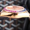 Rolex Over the top of the Rainbow - Rolex rainbow Ring Datona Platinum eye Cal.7750 mechanical timing