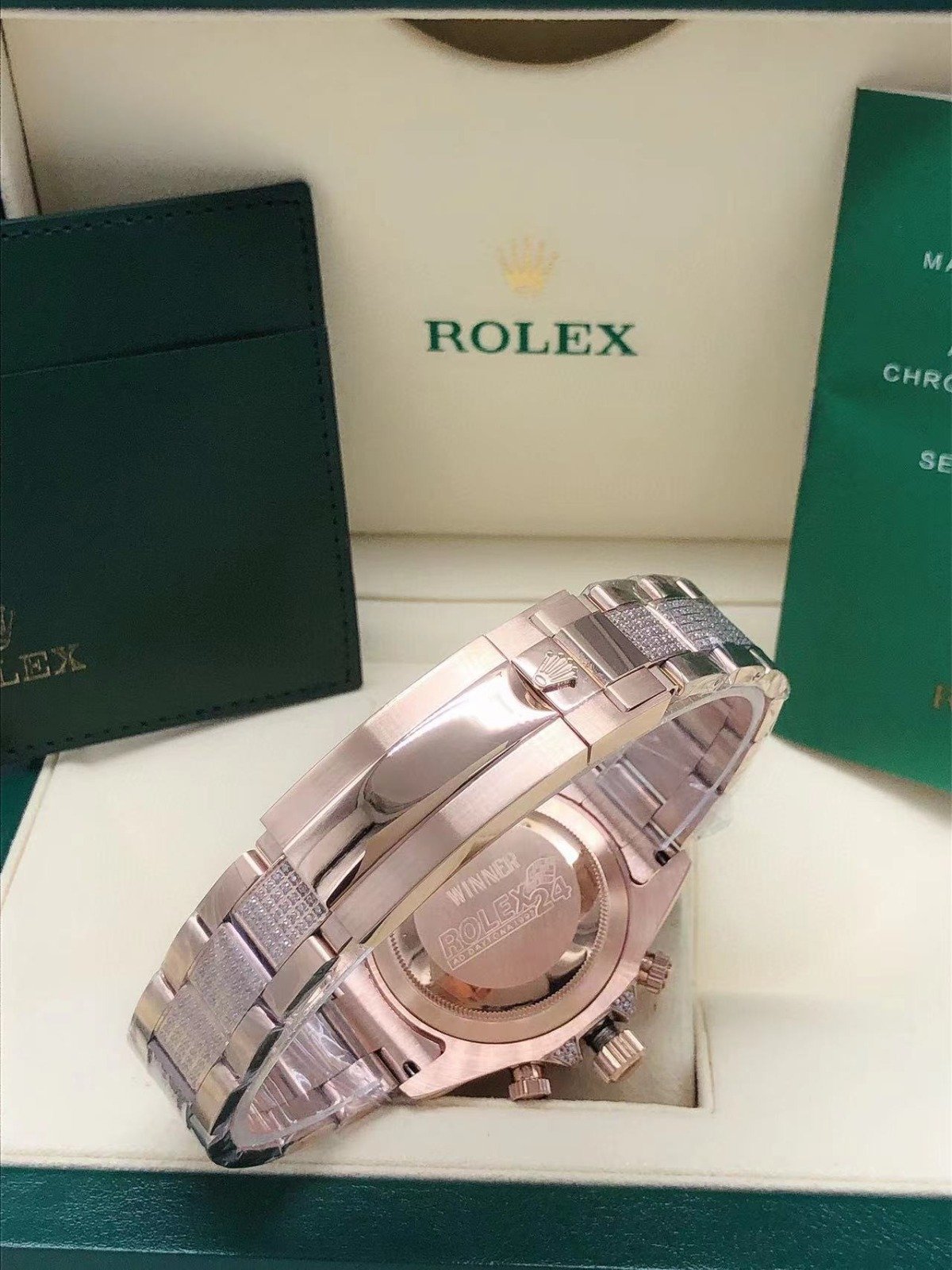 Rolex Daytona Rainbow diamond