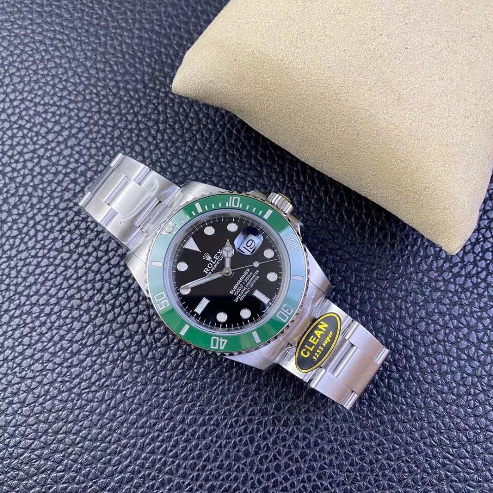 Rolex Submariner 126610LV Starbucks Green Black Dial Steel Swiss 3235 Movement