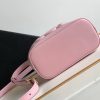 CEL1N_E CUIR TRIOMPHE MINI BUCKET BAG IN SMOOTH CALFSKIN PINK 19.5 X 16 X 7 cm