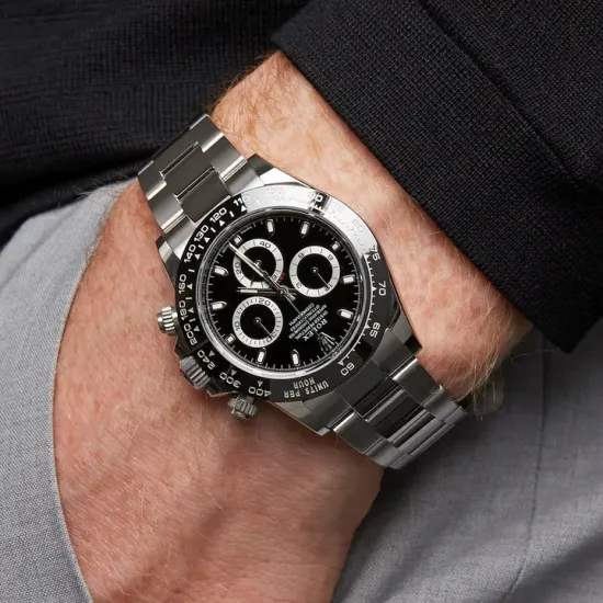 Black Dial Stainless Steel 116500ln-0002
