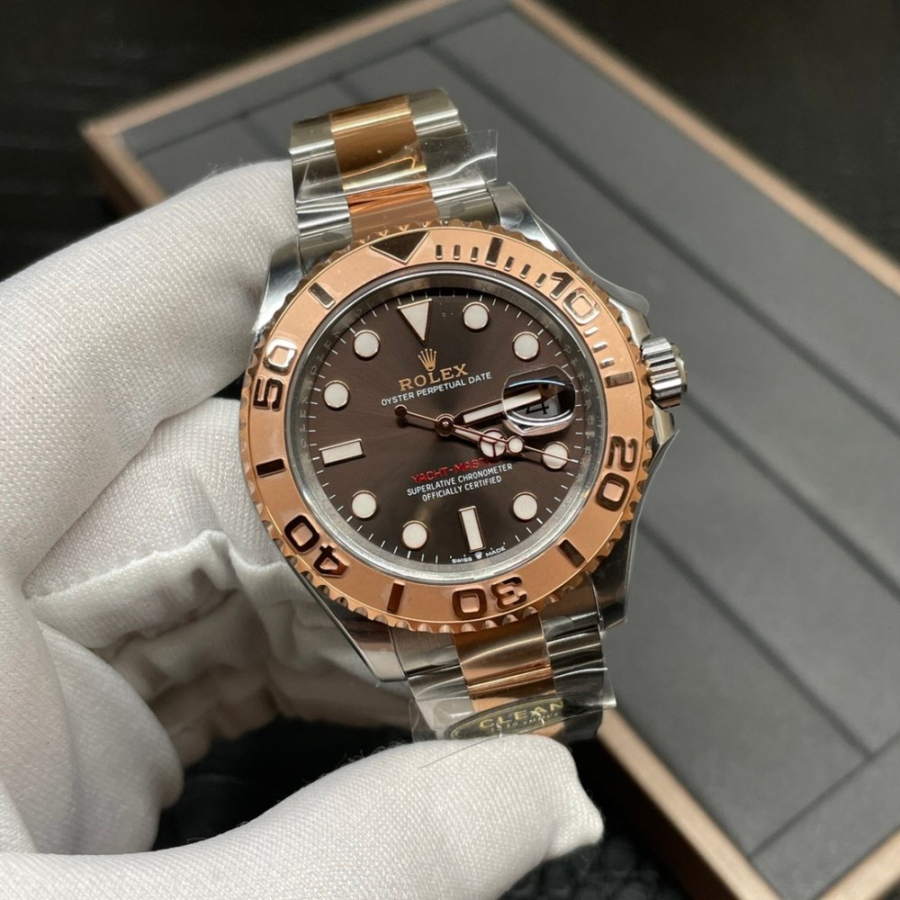 Rolex Yacht-Master 116622 Rose Gold Chocolate Dial 3235 Clean F