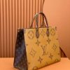 Louis Vuitton onthego handbag in monogram giant canvas m44576