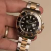 Rolex Sea-Dweller Gold & Oystersteel Men's Diving Watch M126603-0001
