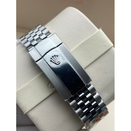 Rolex Datejust 41 Gray Dial Oystersteel and White Gold M126334-0014 Superclone