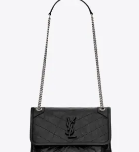 NIKI BABY Retro Leather Handbag