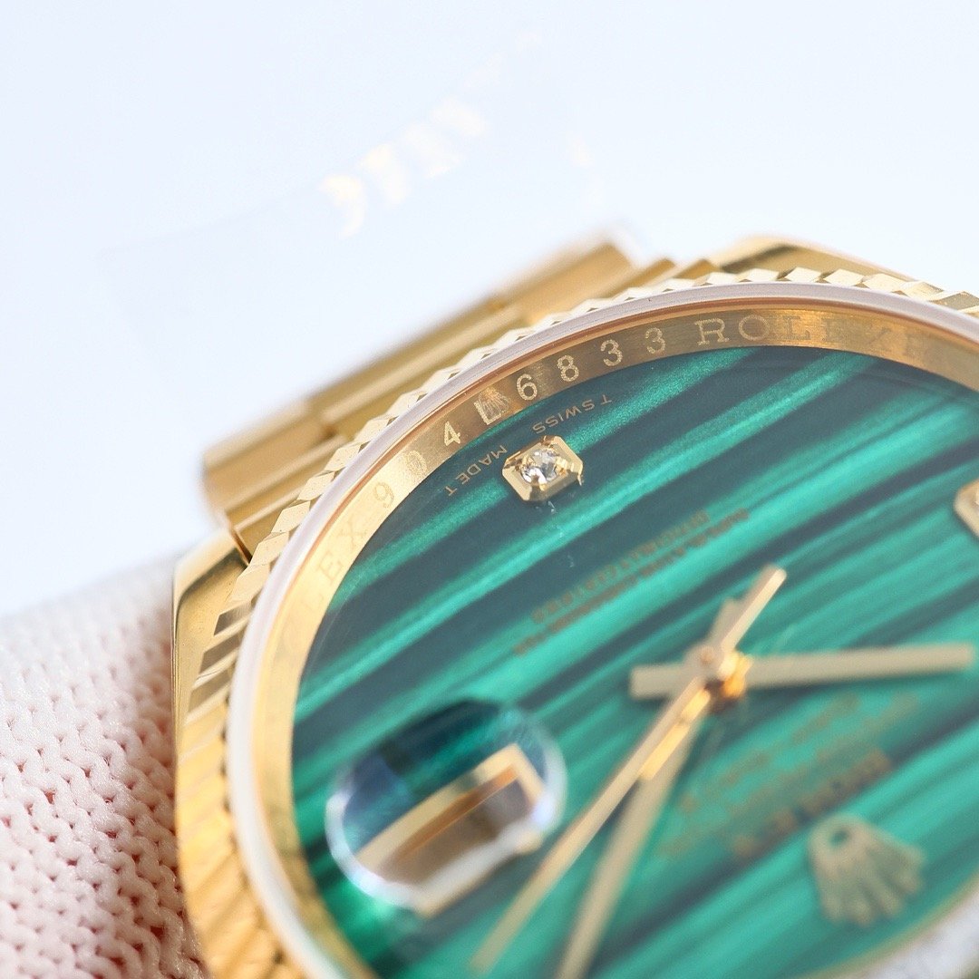 ROLEX EA1 Datejust 36mm Jewel Plate Series Watch