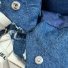 Chanel 24A 22Bag medium denim garbage bag AS3261W1080