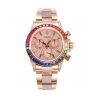 Rolex Over the top of the Rainbow - Rolex rainbow Ring Datona Platinum eye Cal.7750 mechanical timing