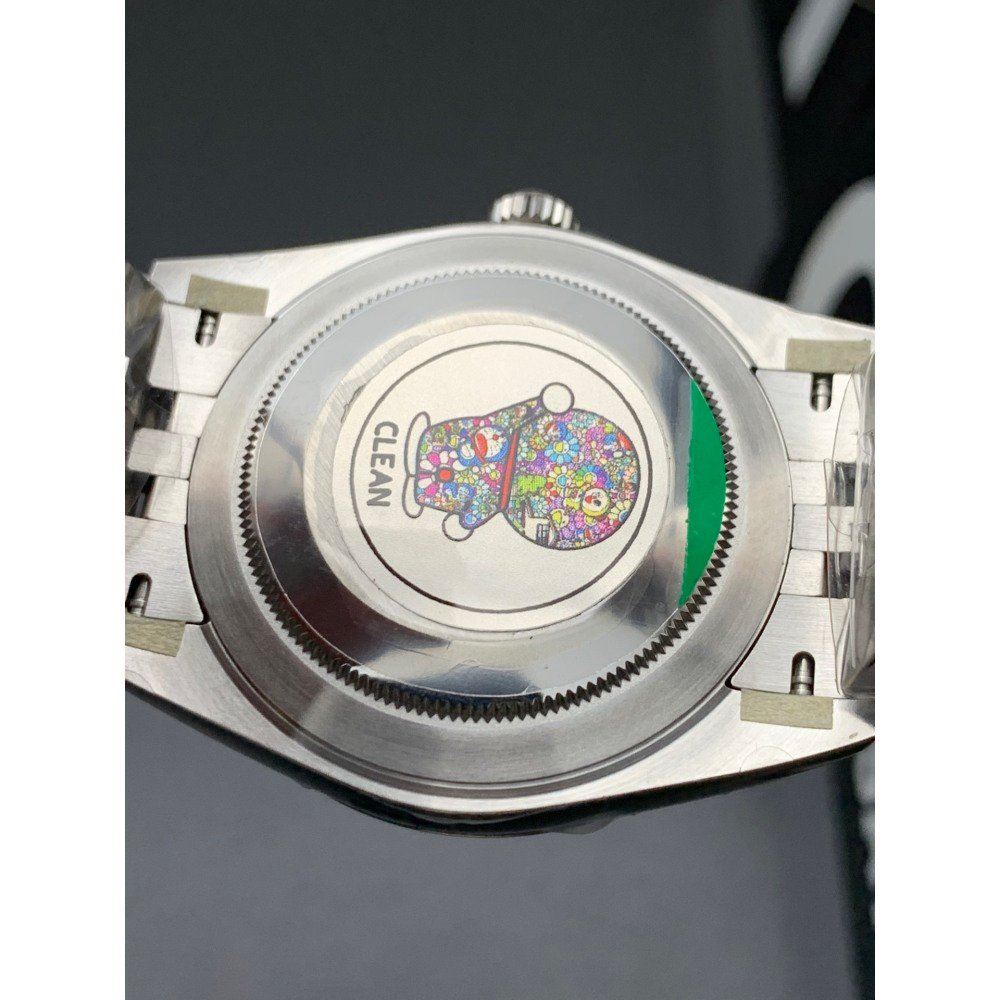 Rolex Datejust 126234 Slate Grey Dial Green Roman Number Steel Super Clone Swiss Movement
