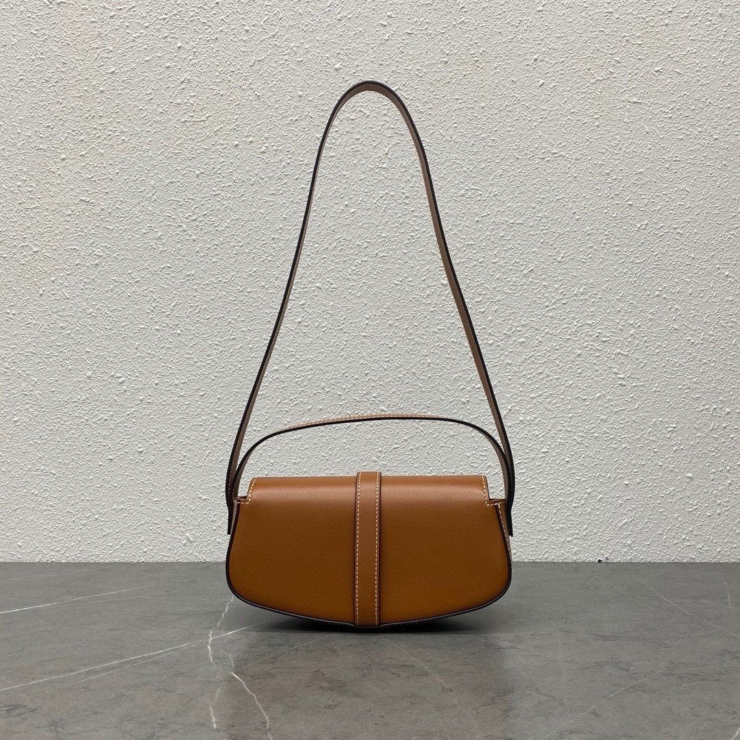 Celline TaBou Clutch Yellowish brown 18 x 8 x 5 cm