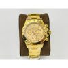Rolex Daytona 116528 18K Yellow Gold Champagne Dial 4130 Movent