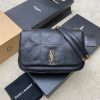 JAMIE 4.3 Small Original Sheepskin Handbag Black Sheepskin/Gold 763475-3