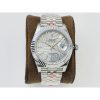 Rolex Datejust 126231 White Palm Dial White Gold Jubilee Bracelet Swiss Clone Movement