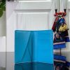 LV light blue (embossed) wallet wallet card holder