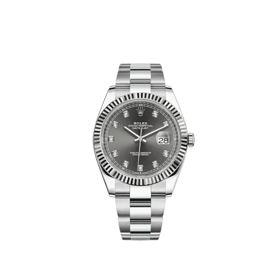Rolex Datejust 41 Oystersteel Diamond-Set Dial m126334 Series