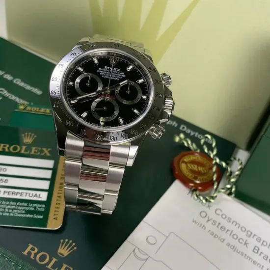 Black Dial Stainless Steel 116500ln-0002
