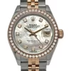 Christmas Promotion -Rolex Lady Datejust 28mm Everose Diamond Bezel Two-Tone 279381 For Women New