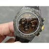 Rolex DIW Modified Datona Carbon Fiber Brown Gold Dial Swiss 4130 Movement