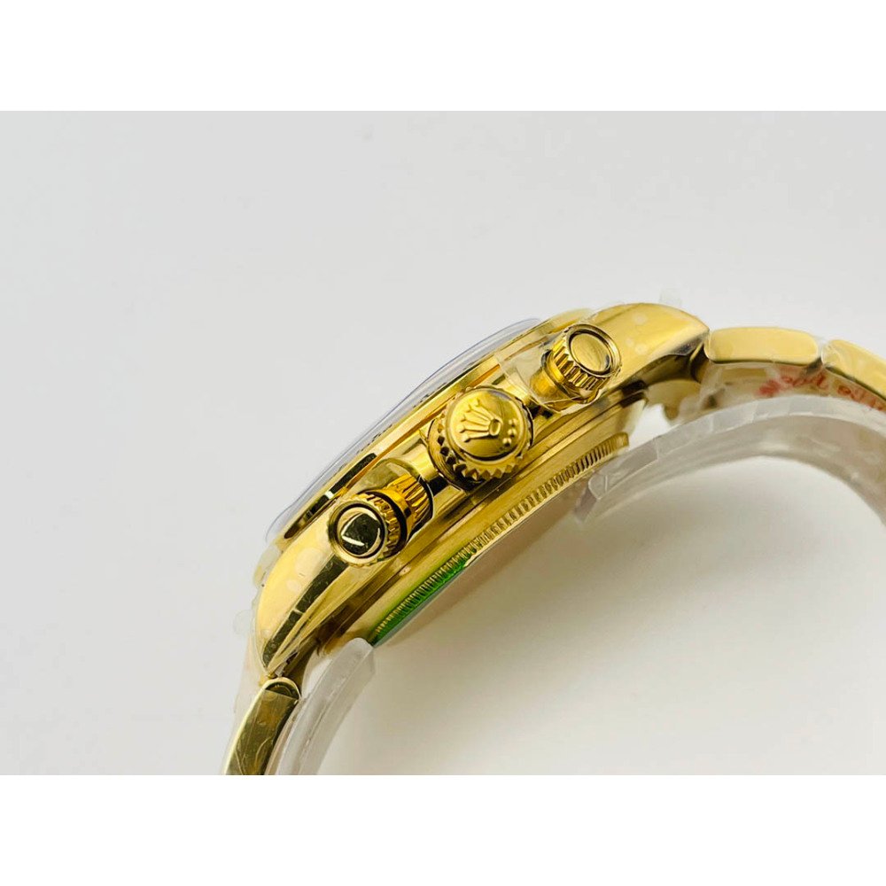 Rolex Daytona 116528 18K Yellow Gold Champagne Dial 4130 Movent