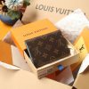 LV Monogram Blue Card Holder
