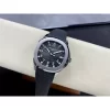Patek Philippe Aquanaut 5167-001 SS 3KF Best Edition Gray Dial on Black Rubber Strap A324 Super Clone V3