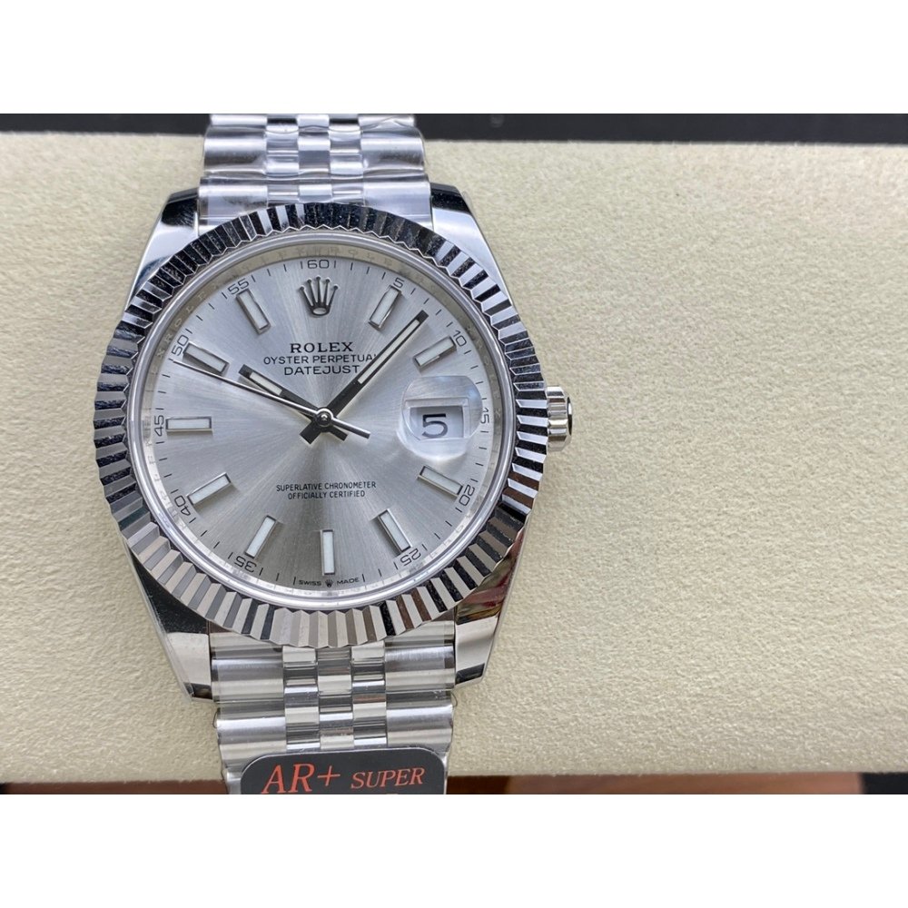 Rolex Datejust 126334 Silver Dial Jubilee Bracelet Swiss 3235 Movement