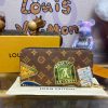 LV monogram brazza wallet in canvas