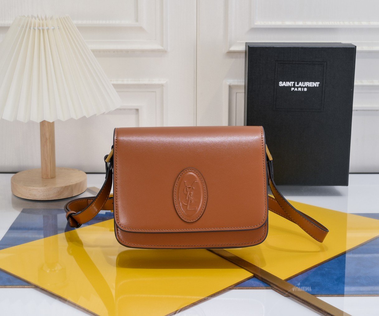 YSL Solferino Tofu Bag