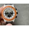 Rolex DIW Modified Datona Orange White Dial Swiss 4130 Movement