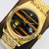Rolex Datejust 1601 Gold Tiger Eye Dial Jubilee Bracelet Swiss Clone Movement